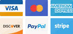 payment by visa, paypal, stripe, master card, american express on beauty deals