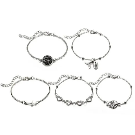 multilayer shell bracelets