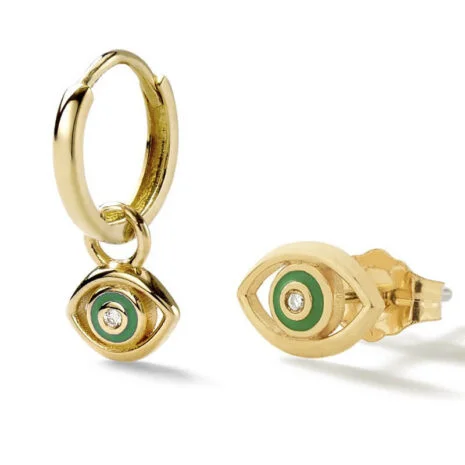 evil eye earrings