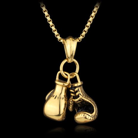 boxing gloves necklace