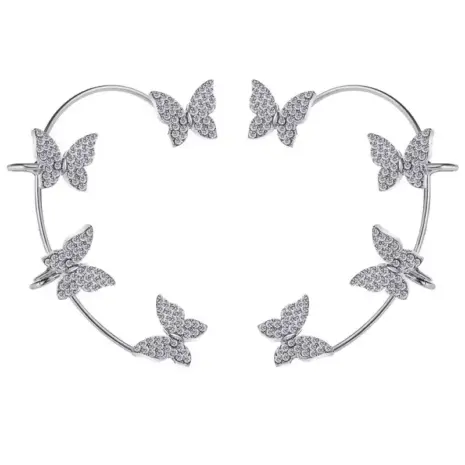 butterfly ear cuffs