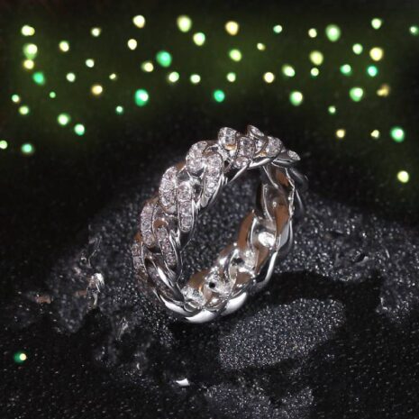 cuban link ring