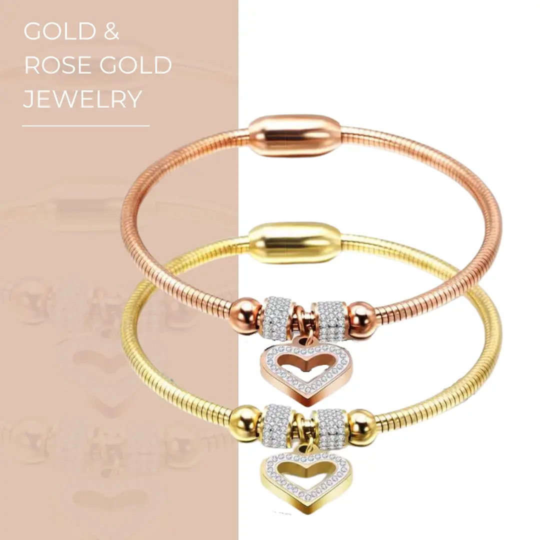 rose gold jewelry 