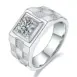 men's moissanite ring