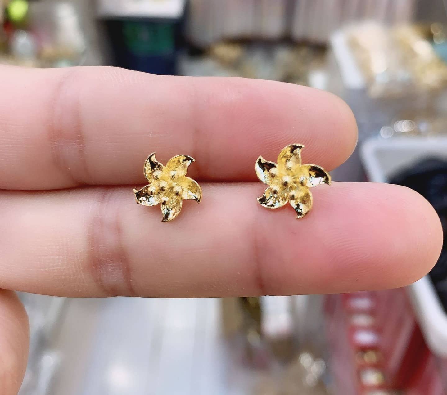 14k gold plated earrings