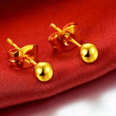 gold plated earrings