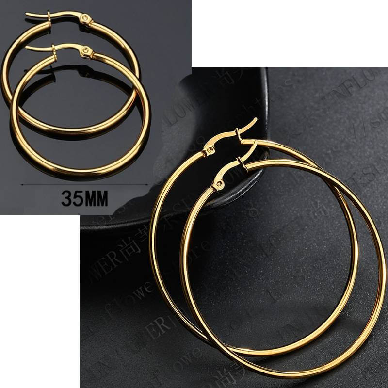 gold hoops