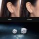 5mm-6mm moissanite earrings