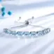aquamarine tennis bracelet