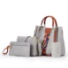 grey handbag set