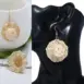 hat shaped earrings