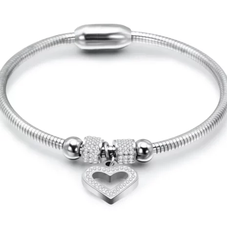 silver bangle for women