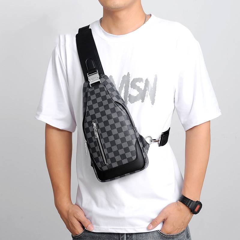 black crossbody for men