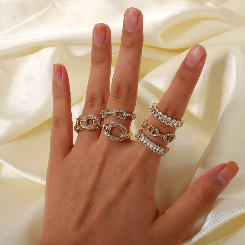 gold stackable ring