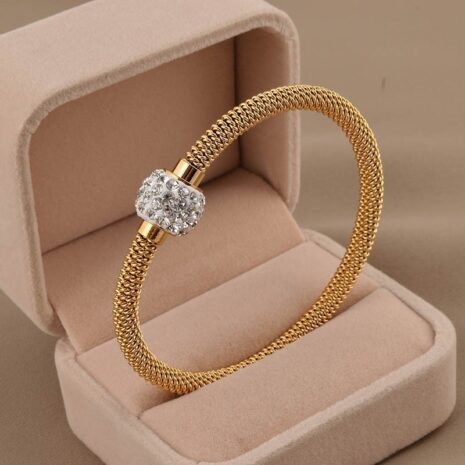 gold titanium bracelet
