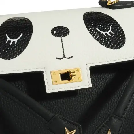 panda purse design view