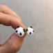 panda stud earrings_bds