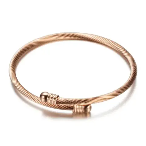 rose gold womens cuff bracelet