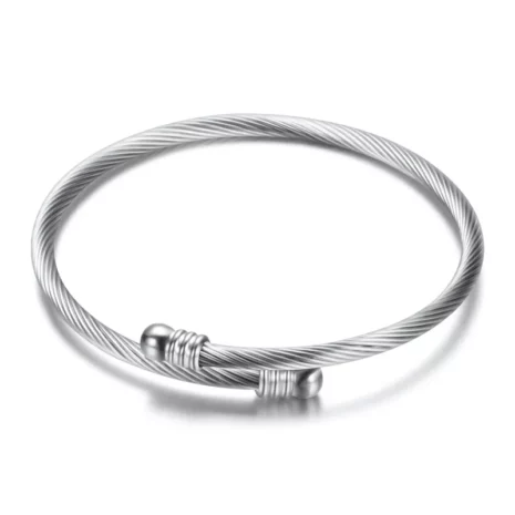 silver bangle for women_bds