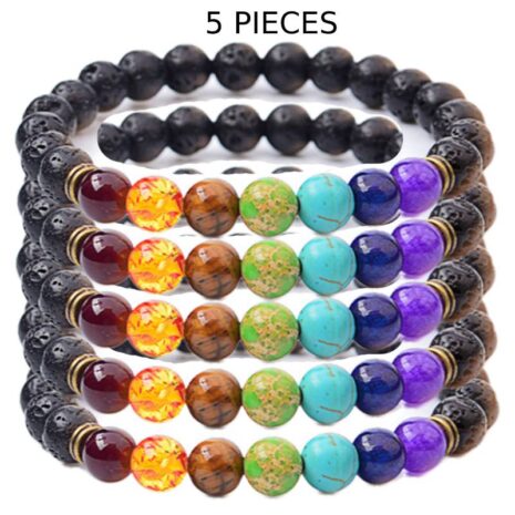 5 pcs bead bracelets