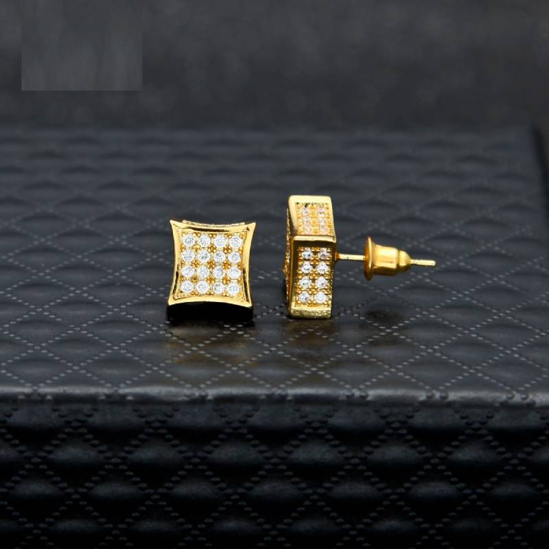 square earrings for men