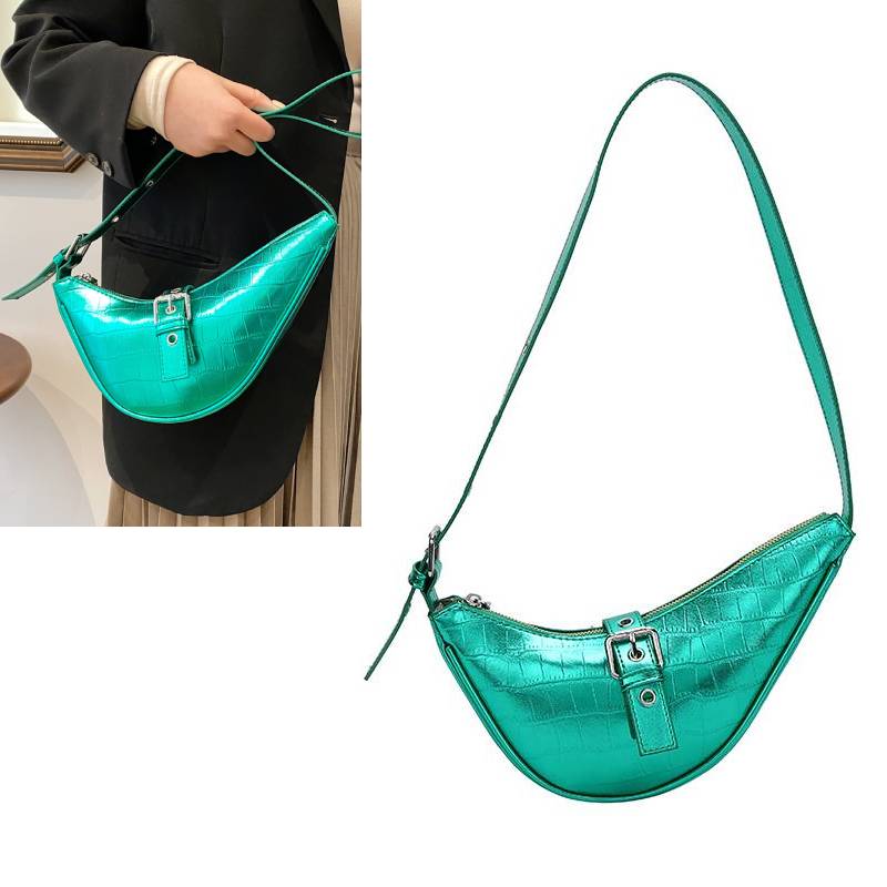 green small shoulder bag