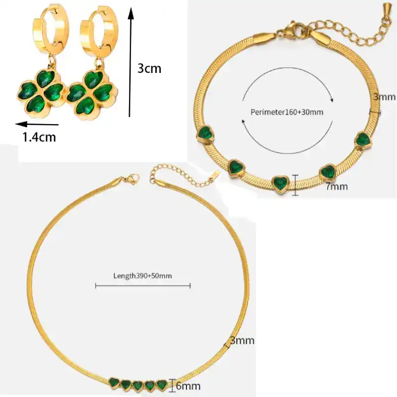 jewelry set for bride sizes bds