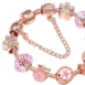 pandora bracelet with security chain