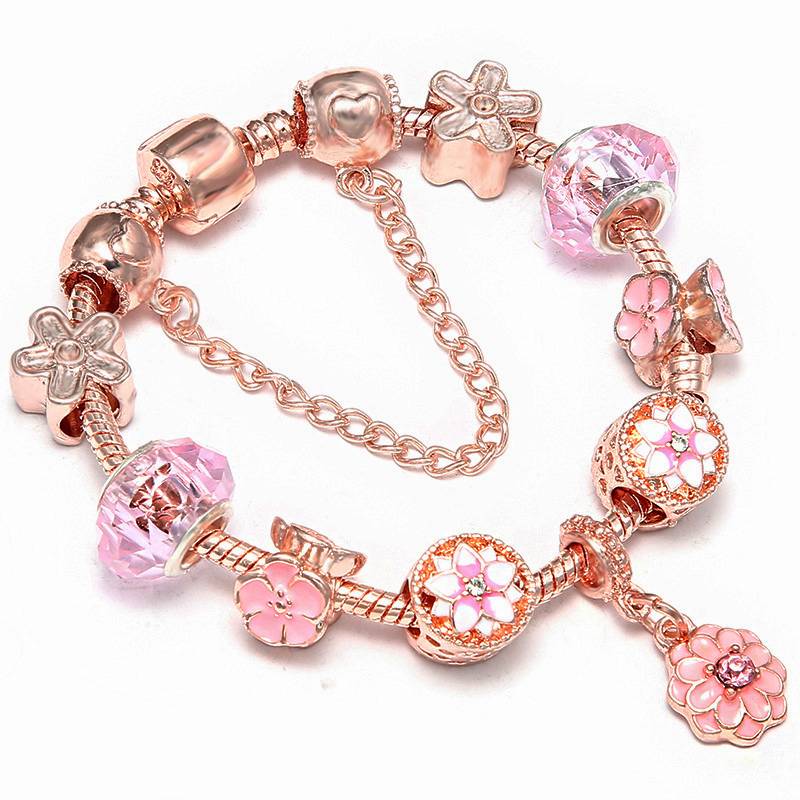 pandora rose gold bracelet