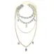 gold crystal body chain bds