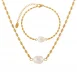 jewelry set gold