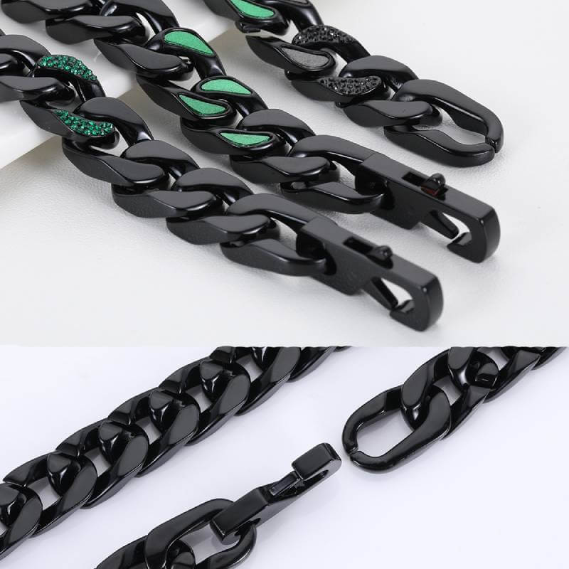 chain link bracelet details