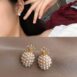 pineapple earrings studs