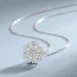 silver heart pendant necklace