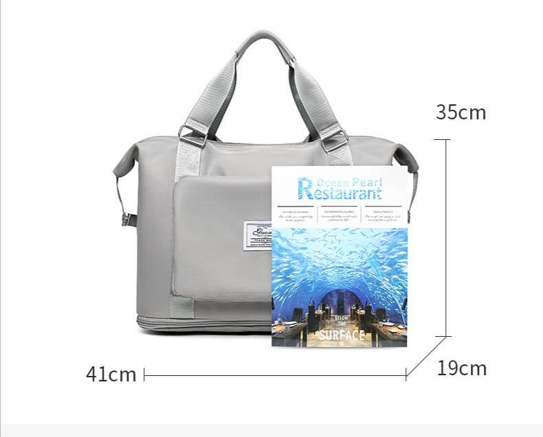 expandable bag size