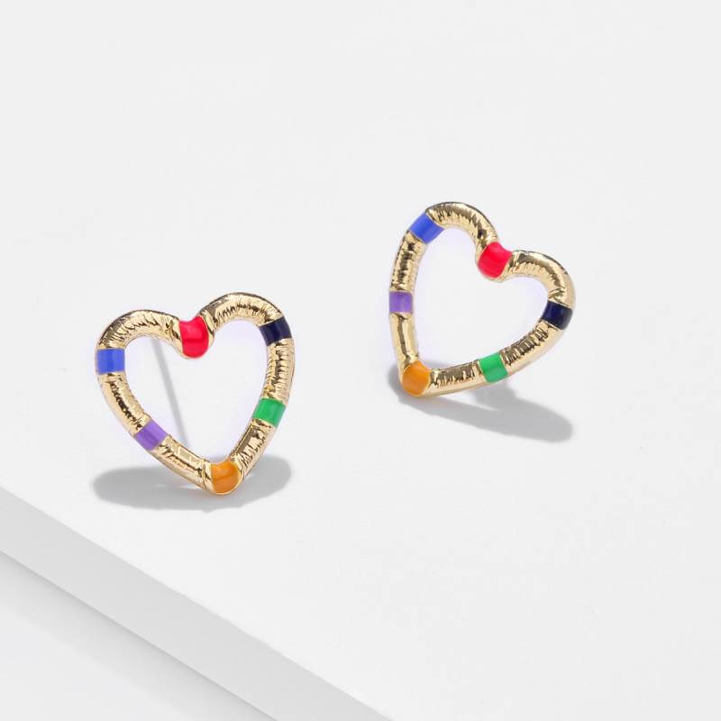 heart earrings