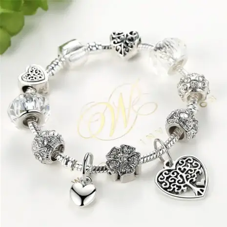 silver tree of life bracelet