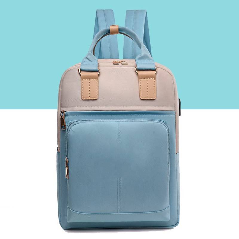 blue laptop backpack for women bds