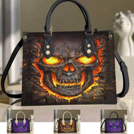 Skull Tote Bag: Edgy Fashion Adorned on Your Arm With Style