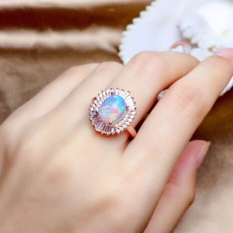 Opal Engagement Ring: A Rainbow of Colors for Endless Love and Joy