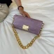 purple baguette bag bds