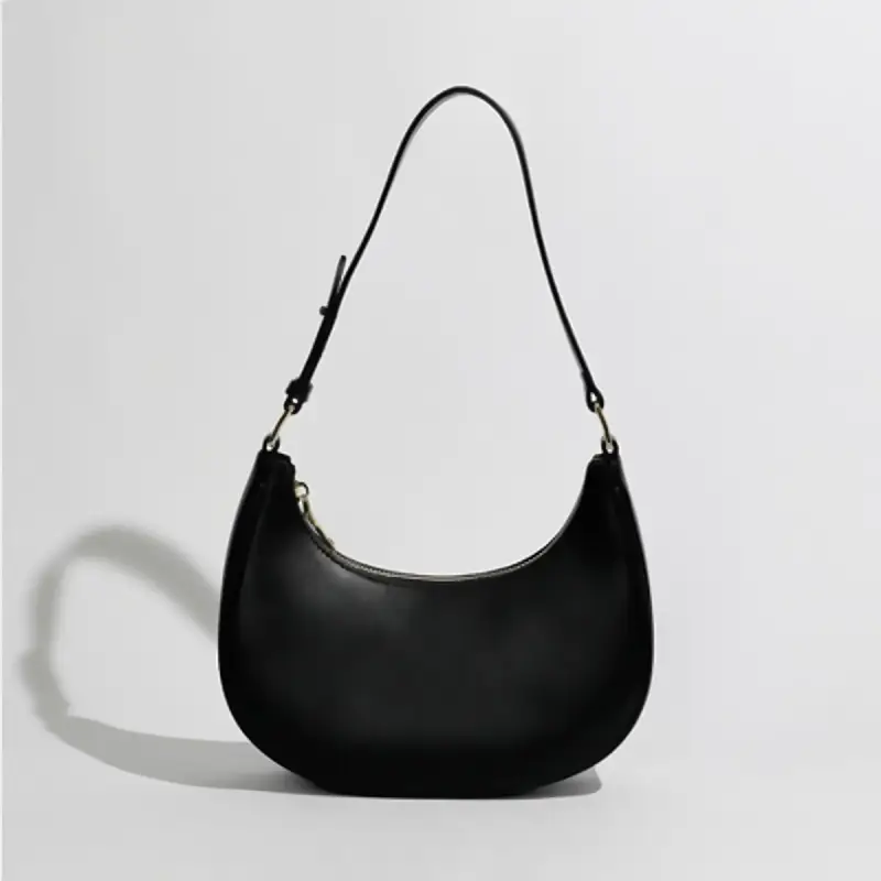black half moon bag