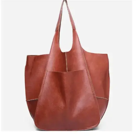 brown giant tote bag bds