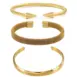 gold men's cuff bracelet
