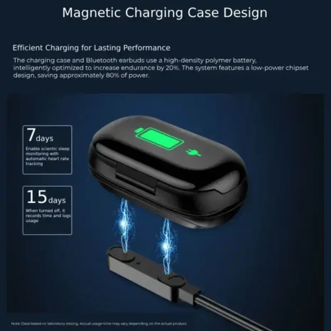 magnetic charging case of fitness watch