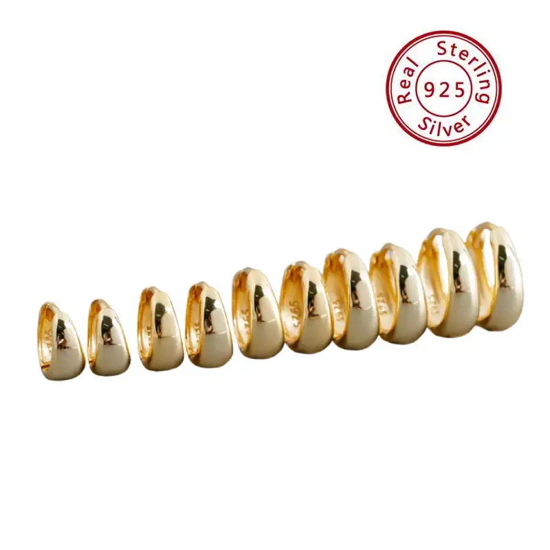 small gold errings collection BDS