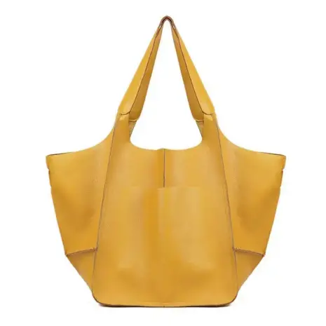 yellow giant tote bag bds
