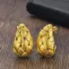 teardrop earrings gold bds
