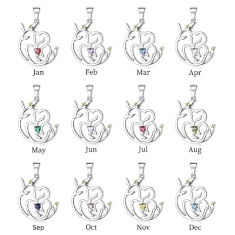 birthstone pendants