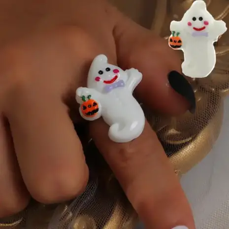 ghost halloween ring